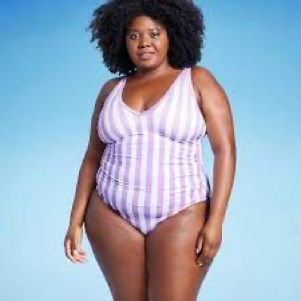 NWT PURPLE ONE PIECE - 22W